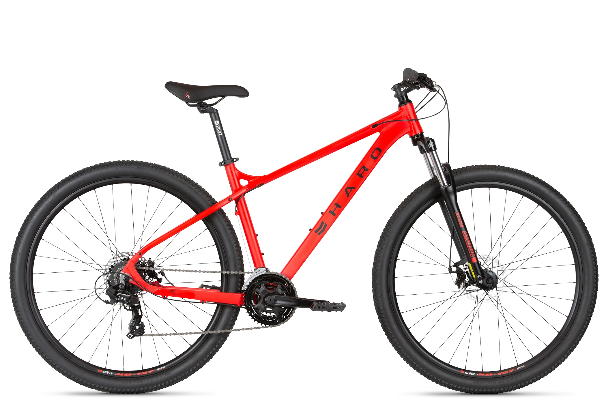 2021 Haro MTB FL Two 29 Rosso Red Side